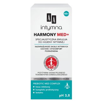 AA Intymna Harmony Med+ Specjalistyczna emulsja do higieny intymnej 300 ml