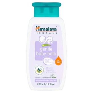 Himalaya Herbals Delikatny płyn do kąpieli dla dzieci 200 ml