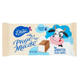 E. Wedel Ptasie Mleczko mleczne z wapniem 52,7 g (5 sztuk)
