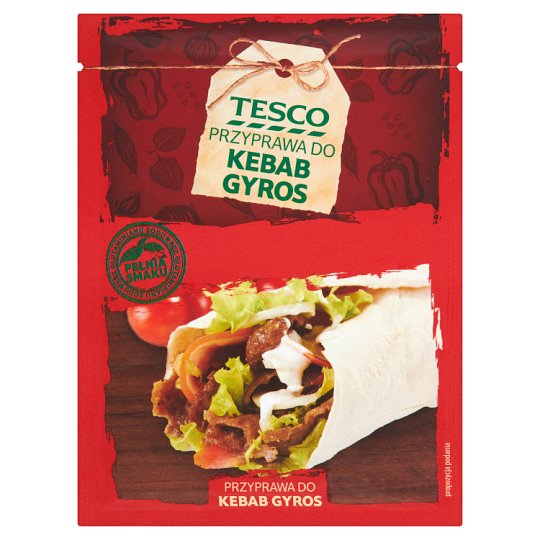 Tesco Przyprawa do kebab gyros 30 g