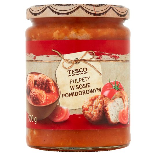 Tesco Pulpety w sosie pomidorowym 500 g