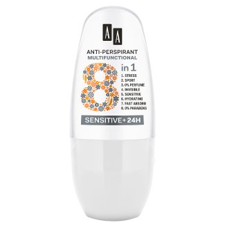 AA Multifunctional 8 in 1 Sensitive 24 h Antyperspirant 50 ml