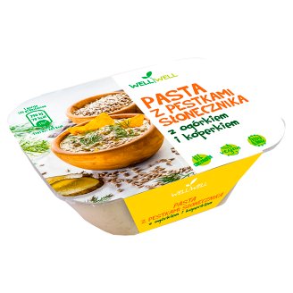 Well Well Pasta z pestkami słonecznika z ogórkiem i koperkiem 125 g