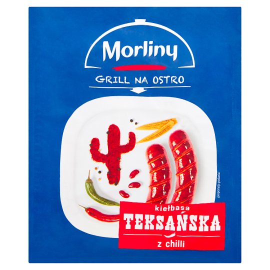 Morliny Kiełbasa teksańska z chilli 540 g