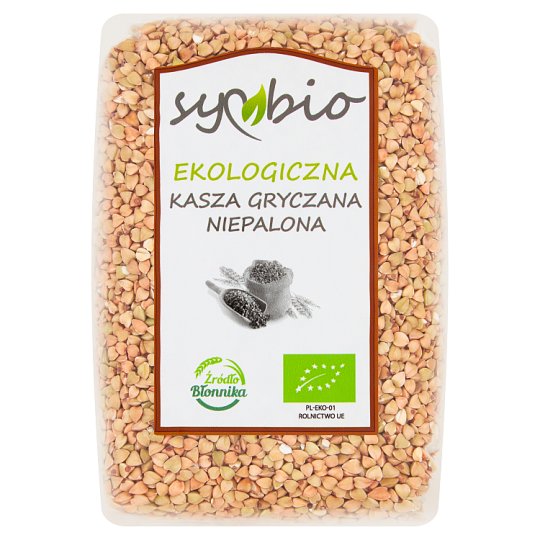 Symbio Kasza gryczana niepalona ekologiczna 400 g