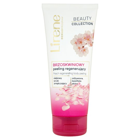 Lirene Dermoprogram Beauty Collection Brzoskwiniowy peeling regenerujący 200 ml