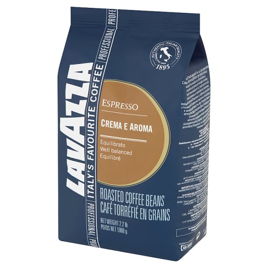 Lavazza Espresso Crema e Aroma Mieszanka palone ziarna kawy 1000 g
