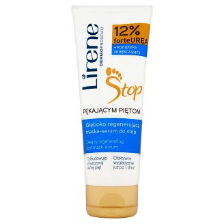 Lirene Stop pękającym piętom Głęboko regenerująca maska-serum do stóp 75 ml