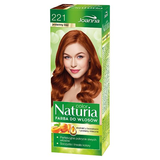 Joanna Naturia color Farba do włosów jesienny liść 221