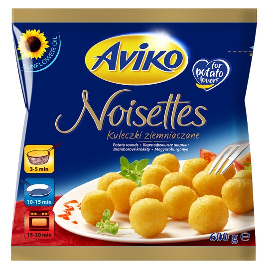 Aviko Noisettes Kuleczki ziemniaczane 600 g