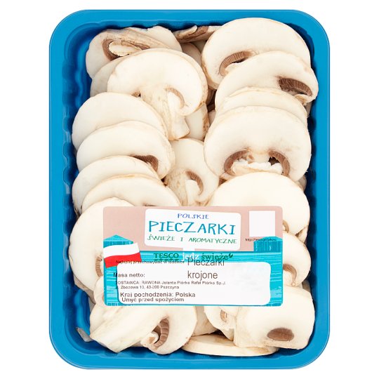 Tesco Polskie pieczarki krojone 300 g