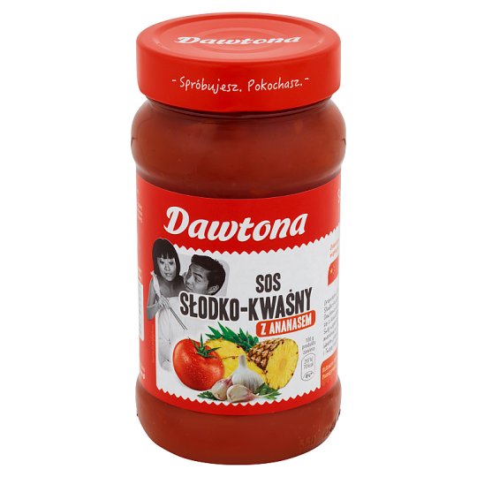 Dawtona Sos słodko-kwaśny z ananasem 550 g