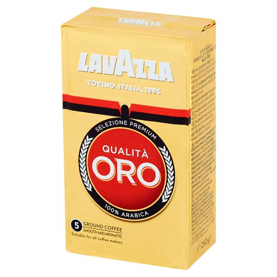 Lavazza Qualità Oro Mielona kawa palona 250 g - Tesco Ezakupy