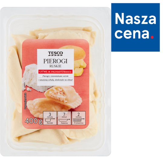 Tesco Pierogi ruskie 400 g