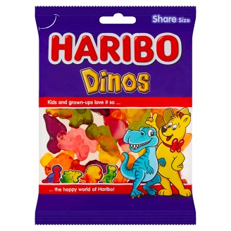 Haribo Dinos Żelki o smaku owocowym 200 g