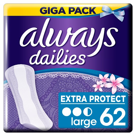Always Dailies Extra Protect Large Fresh Wkładki higieniczne x 62