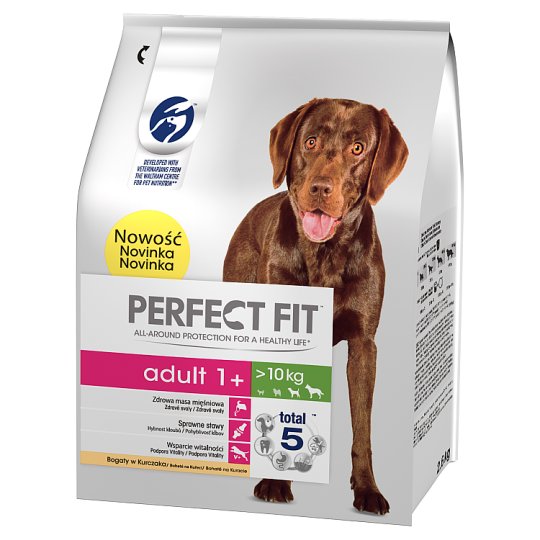 Perfect Fit Adult 1+ >10 kg Karma pełnoporcjowa dla dorosłych psów 2,6 kg
