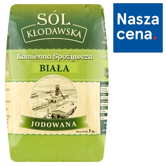 Sól kamienna spożywcza jodowana 1 kg