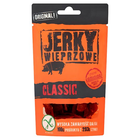 Kaminiarz Jerky wieprzowe Classic 35 g