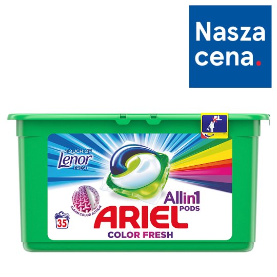 Ariel Touch Of Lenor Fresh 3 w 1 Kapsułki do prania, 35 prań