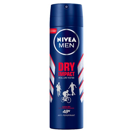 NIVEA MEN Dry Impact Antyperspirant w aerozolu 150 ml