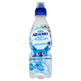 Tesco Aqualinka Woda źródlana niegazowana 330 ml