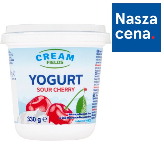 Cream Fields Jogurt wiśniowy 330 g