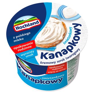 Hochland Kanapkowy Krem śmietankowy 240 g
