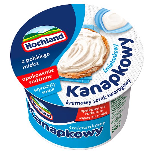 Hochland Kanapkowy Krem śmietankowy 240 g