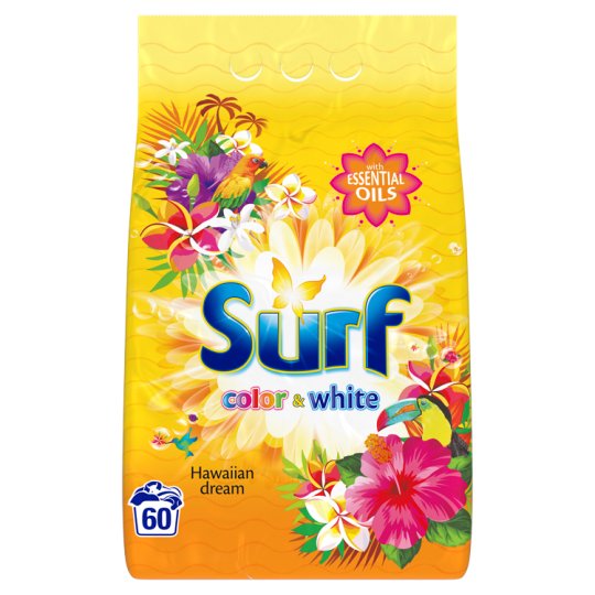 Surf Color & White Hawaiian Dream Proszek do prania 3,9 kg (60 prań)