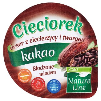 Koro Nature Line Cieciorek deser z ciecierzycy i twarogu Kakao 150 g