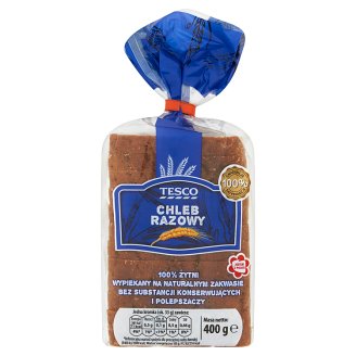 Tesco Chleb razowy 400 g