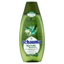 Schauma Nature Moments Szampon odbudowujący śródziemnomorska oliwa z oliwek i aloes 400 ml
