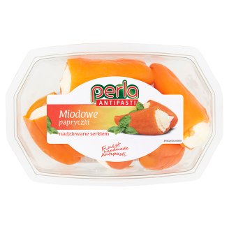 Perla Antipasti Miodowe papryczki nadziewane serkiem 150 g