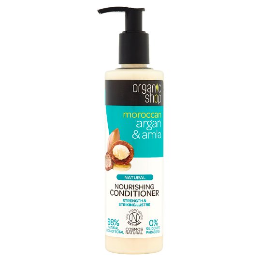 Organic Shop Odżywka odbudowująca argan & amla 280 ml