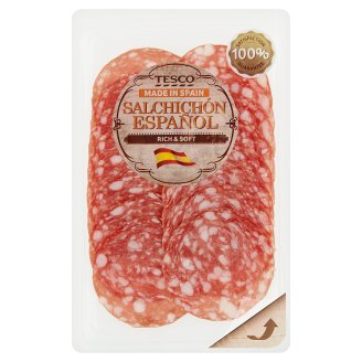 Tesco Kiełbasa Salchichón Español w plastarch 80 g