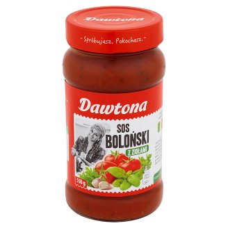Dawtona Sos boloński z ziołami 550 g