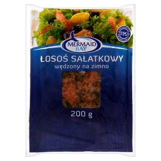 Mermaid Bay Łosoś sałatkowy wędzony na zimno 200 g