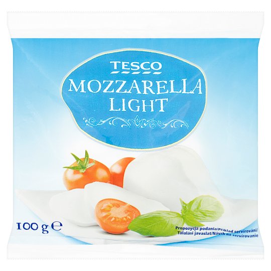 Tesco Ser Mozzarella Light 100 g