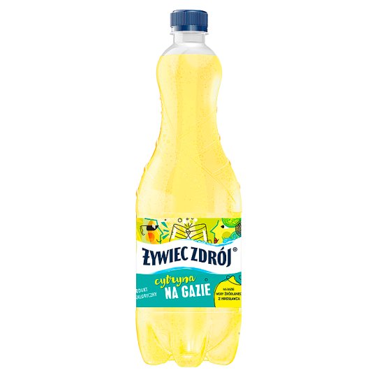 Żywiec Zdrój Na Gazie Napój gazowany cytrynowy 1 l