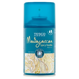 Tesco Madagascan Spicy Vanilla Wkład do automatycznego odświeżacza powietrza 250 ml
