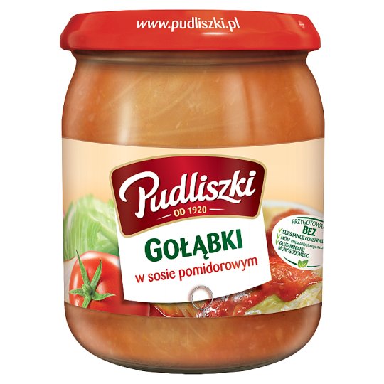 Pudliszki Gołąbki w sosie pomidorowym 500 g