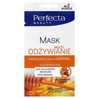 Perfecta Beauty Experss Mask Multi odżywianie Maseczka Nutri-kompres 10 ml