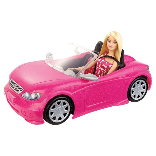 tesco barbie convertible