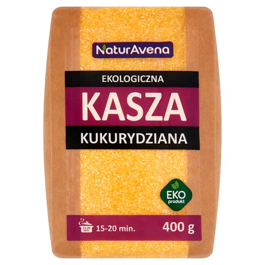 NaturAvena Ekologiczna kasza kukurydziana 400 g