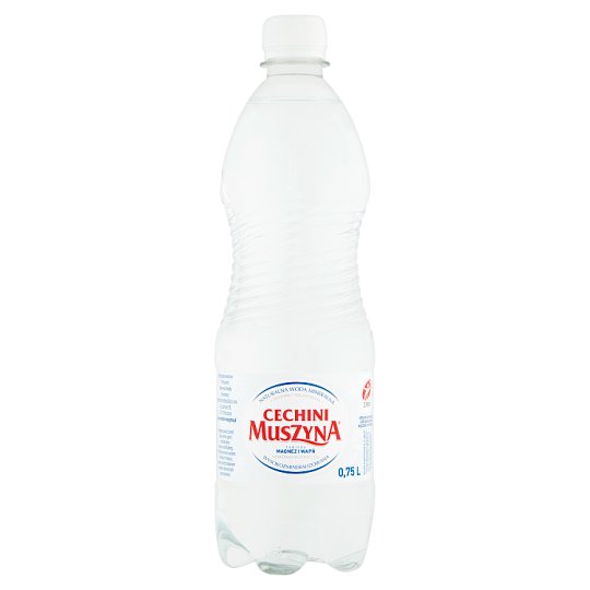 Muszyna Cechini Naturalna woda mineralna wysokozmineralizowana niskonasycona 0,75 l