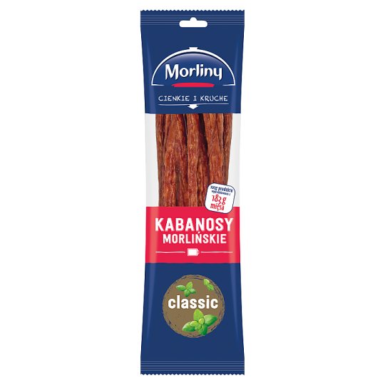 Morliny Kabanosy morlińskie classic 105 g