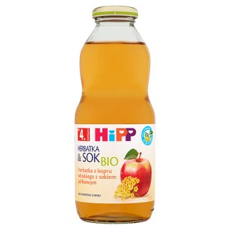 HiPP BIO Herbatka & Sok Bio z kopru włoskiego z sokiem jabłkowym po 4. miesiącu 0,5 l