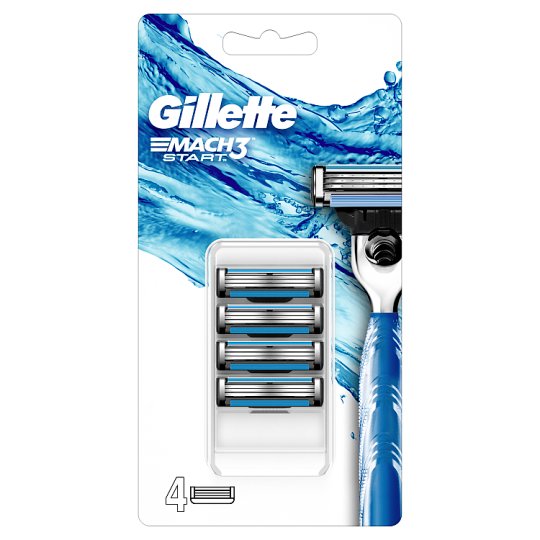 Gillette Mach3 Start Ostrza do maszynki do golenia, 4 sztuki