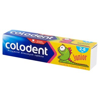 Colodent Junior Pasta do zębów dla dzieci 2-6 lat 56 g